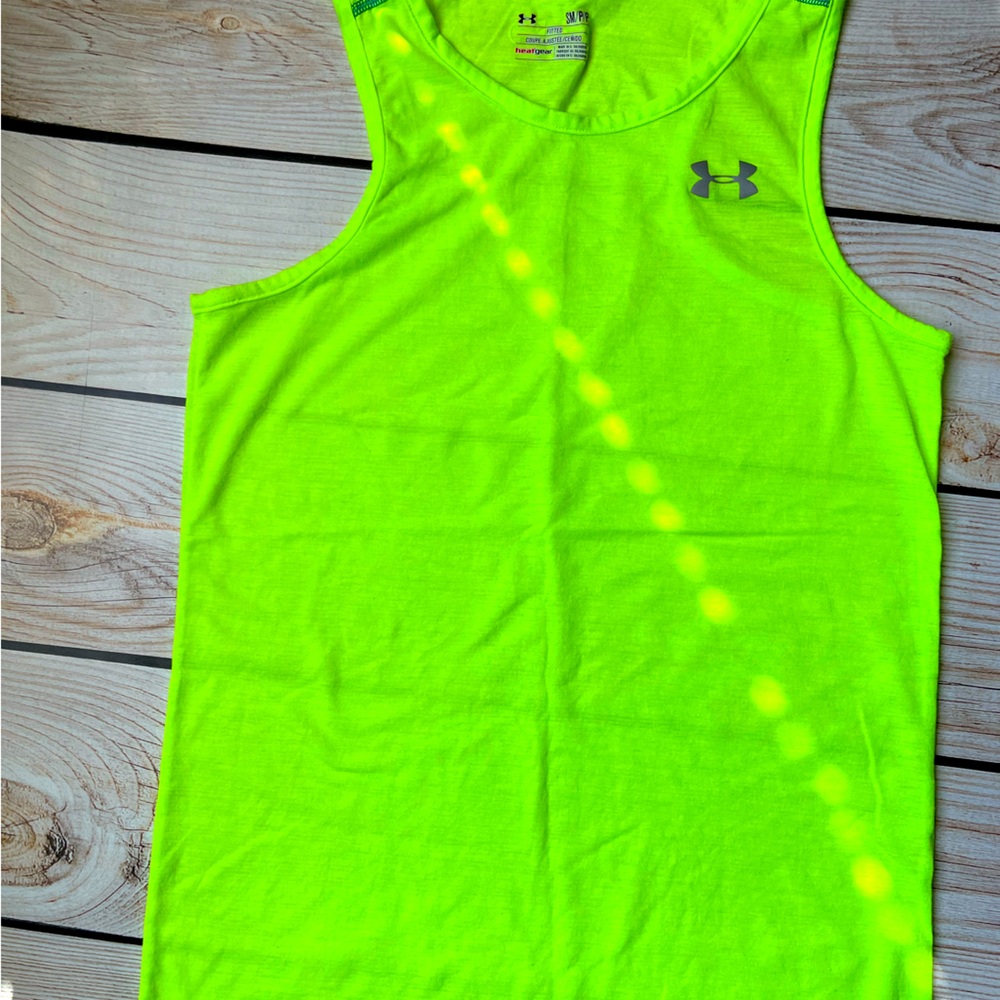 Under Armour Yellow/Green Tank Top